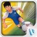 ロゴ Soccer Runner Football Rush 記号アイコン。