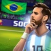 ロゴ Soccer Star 2018 World Cup 記号アイコン。