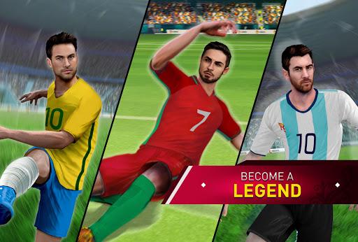 Image 0Soccer Star 2022 World Cup Legend Soccer Game Icône de signe.
