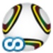 Le logo Soccer Icône de signe.