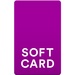 ロゴ Softcard 記号アイコン。