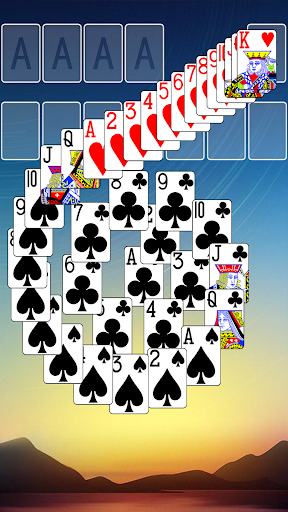 Image 7Solitaire Card Games Classic Icône de signe.