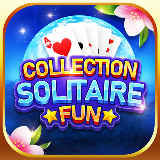 Le logo Solitaire Collection Fun Icône de signe.