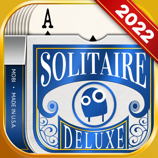 ロゴ Solitaire Deluxe® 2 記号アイコン。