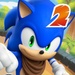 Le logo Sonic Dash 2 Sonic Boom Icône de signe.