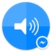 Le logo Sound Clips For Messenger Icône de signe.