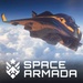 Le logo Space Armada Icône de signe.