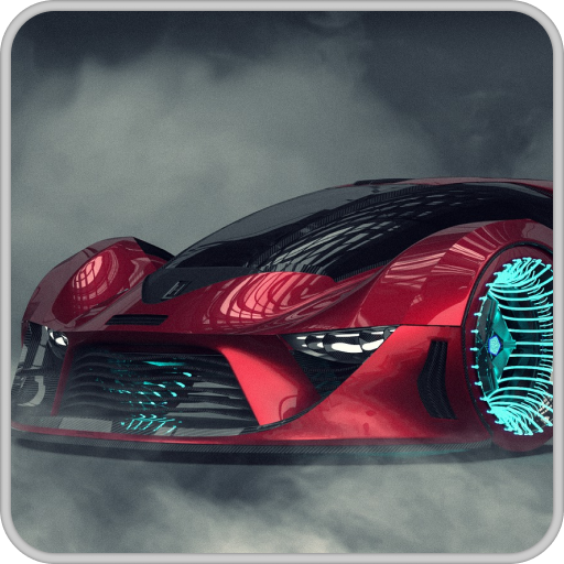 Logo Speed Engine Car Racing 3d Icon