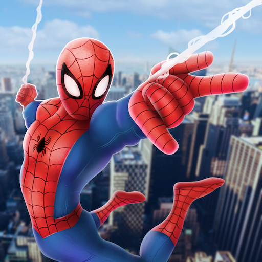 ロゴ Spider Hero 2 記号アイコン。