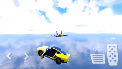图片 4Spider Superhero Car Stunts Car Driving Simulator 签名图标。