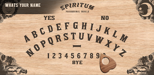 छवि 0Spiritum Spirit Board Ouija चिह्न पर हस्ताक्षर करें।