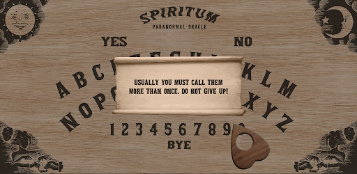Image 2Spiritum Spirit Board Ouija Icône de signe.