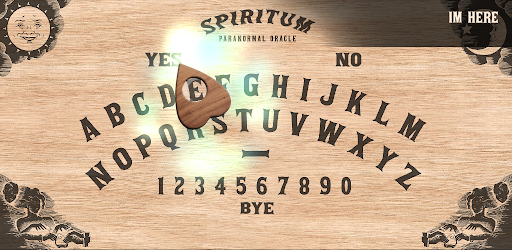 Image 3Spiritum Spirit Board Ouija Icône de signe.