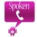 Logotipo Spoken Caller Name Lite Free Icono de signo