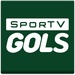 ロゴ Sportv Gols 記号アイコン。