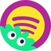Le logo Spotify Kids Icône de signe.