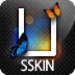 ロゴ Sskin Shop 記号アイコン。