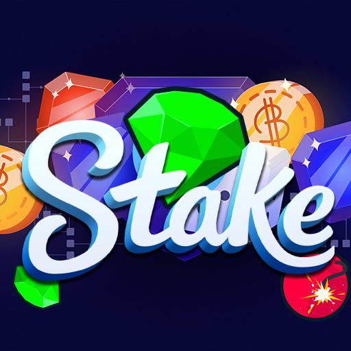 Le logo Stake Casino Slots Icône de signe.