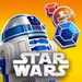 Le logo Star Wars Puzzle Droids Icône de signe.