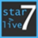 Le logo Star7 Live Tv Icône de signe.