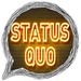 Le logo Status New Icône de signe.