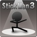 Le logo Stickman 3 Icône de signe.