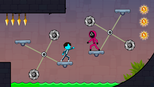 Image 1Stickman Red Boy And Blue Girl Icon