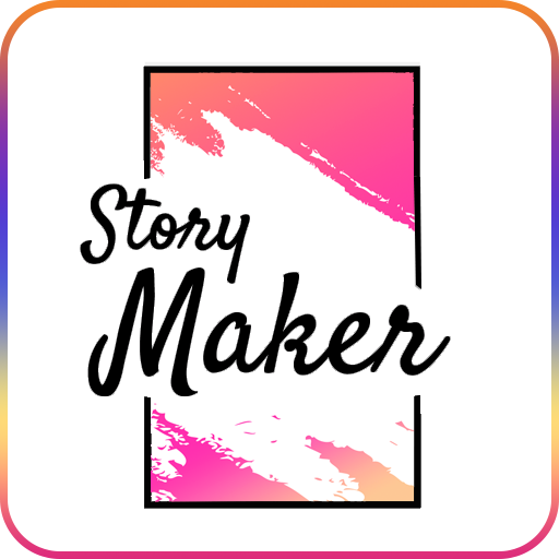 Le logo Story Maker Story Art Story Template Instagram Icône de signe.