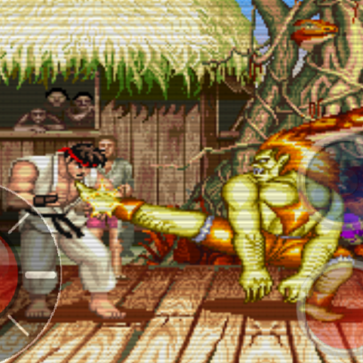 商标 Street Fighter 97 Old Game 签名图标。