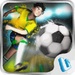 Logotipo Striker Soccer Brasil Icono de signo