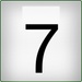 Le logo Sudoku 7 Mobile Icône de signe.