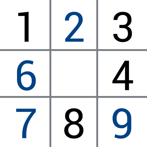 Le logo Sudoku Com Jogo De Sudoku Icône de signe.