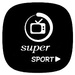 Le logo Super Live Tv Icône de signe.