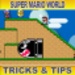 ロゴ Super Mario World Tricks 記号アイコン。