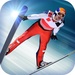 Le logo Super Ski Jump Icône de signe.