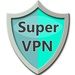 ロゴ Super Vpn 記号アイコン。