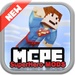 商标 Superhero Mods For Mcpe 签名图标。
