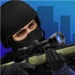 ロゴ Swat Team Counter Terrorist 記号アイコン。