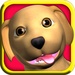 Le logo Sweet Talking Puppy Funny Dog Icône de signe.