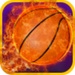Le logo Swipe Basketball Icône de signe.