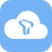 Le logo T Cloud Icône de signe.