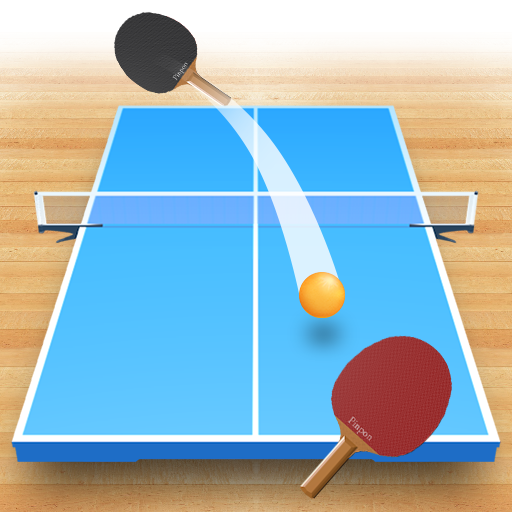 Logotipo Table Tennis 3d Ping Pong Game Icono de signo