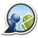 Le logo Talkdroid Messenger Gratis Icône de signe.