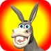 Logotipo Talking Donald Donkey Icono de signo
