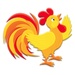 Logo Talking Rooster Icon