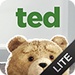 Le logo Talking Ted Lite Icône de signe.
