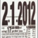 presto Tamil Daily Calendar Icona del segno.