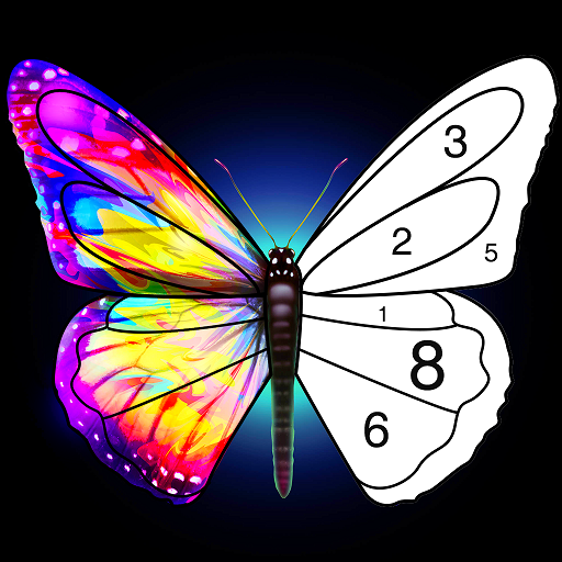 Logotipo Tap Color Pro: Color By Number Icono de signo