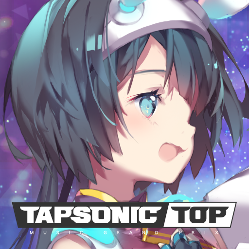 Le logo Tapsonic Top Music Grand Prix Icône de signe.