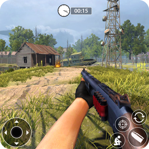 ロゴ Target Sniper 3d Games 記号アイコン。